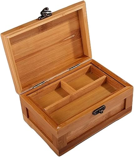 Boîte à bijoux en bois cadeau idéal pour collection de bijoux