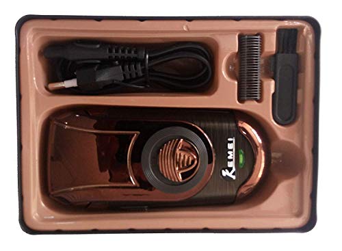 Barbeador Eletrico Barba Aparador Portatil Recarregavel Kemei Shaver Km-q788