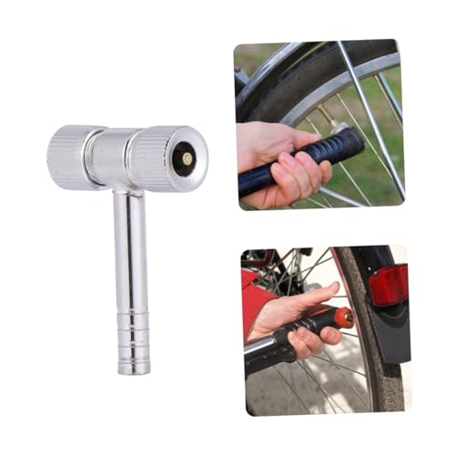 Ciieeo 1Pieza Conector de Inflado de Neumáticos de Aire Inflación para Bicicletas y Automóviles Adaptador para Inflar Neumáticos de Instalar y Limpiar