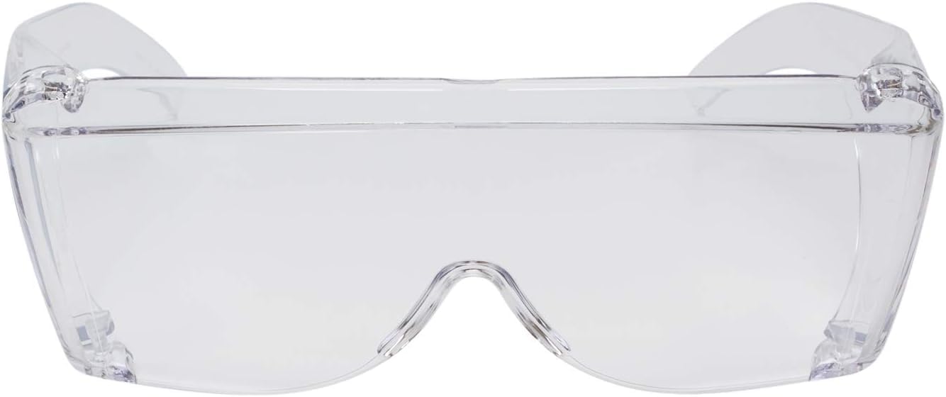 Calabria 3000 - Gafas de seguridad de ajuste grande para hombres y mujeres, envolventes, antivaho, arañazos, deslumbramiento, para hombres y mujeres
