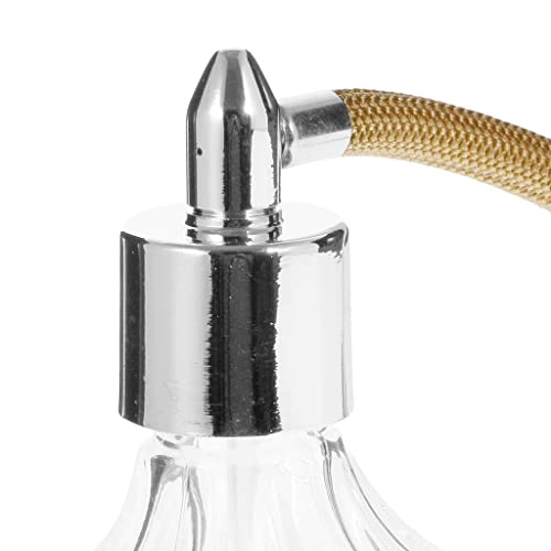 Botella de vidrio Gralara recargable que evita pérdidas de perfume con spray dosificador 4