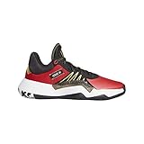  Adidas Mens D.O.N. Issue 1 Basketball Shoes Black/Scarelt/Gold 7