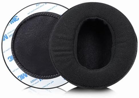 Replacement LCD-2 Earpads Protein Leather Ear Pads Cushions Cover Repair Parts Compatible with Audeze LCD-2 Classic LCD-3 LCD-4 LCD-4Z LCD-X LCD-XC LCD-MX4 LCD4Z LCDXC MX4 Headphones (Velour/Black) image 4