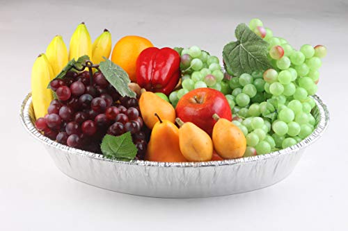 Waytiffer 50 Pack - Pie Pans 5 inch ,Mini Pie Tins HEAVY-DUTY Disposable Aluminum Foil Tart/ pie Pans for Baking Personal Mini Pies, Easily Stack & Store, Freeze & Reheat