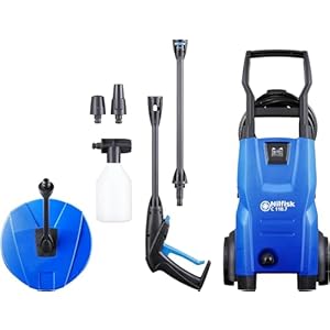 Nilfisk C 110 Bar Hogedrukreiniger – Mini hogedrukreiniger + schuimsproeier + Compacte terrasreiniger (1400 W)