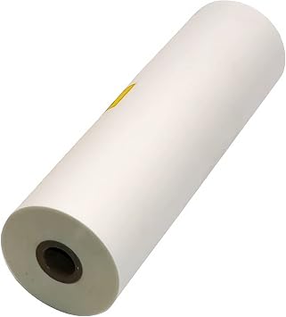INTSUPERMAI Thermal Roll Laminating Film Hot Laminating Film for Paper and Photo Laminating BOPP Thermal Lamination Film 656ftx12.5in Matt Type