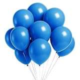 Trimming Shop Bleu Clair Ballons 10 inch 100pcs Latex Ballons Paquet Fort Épais Ballons Fête pour Mariage Anniversaire Bébé Douche Noël Fête Événement Décoration