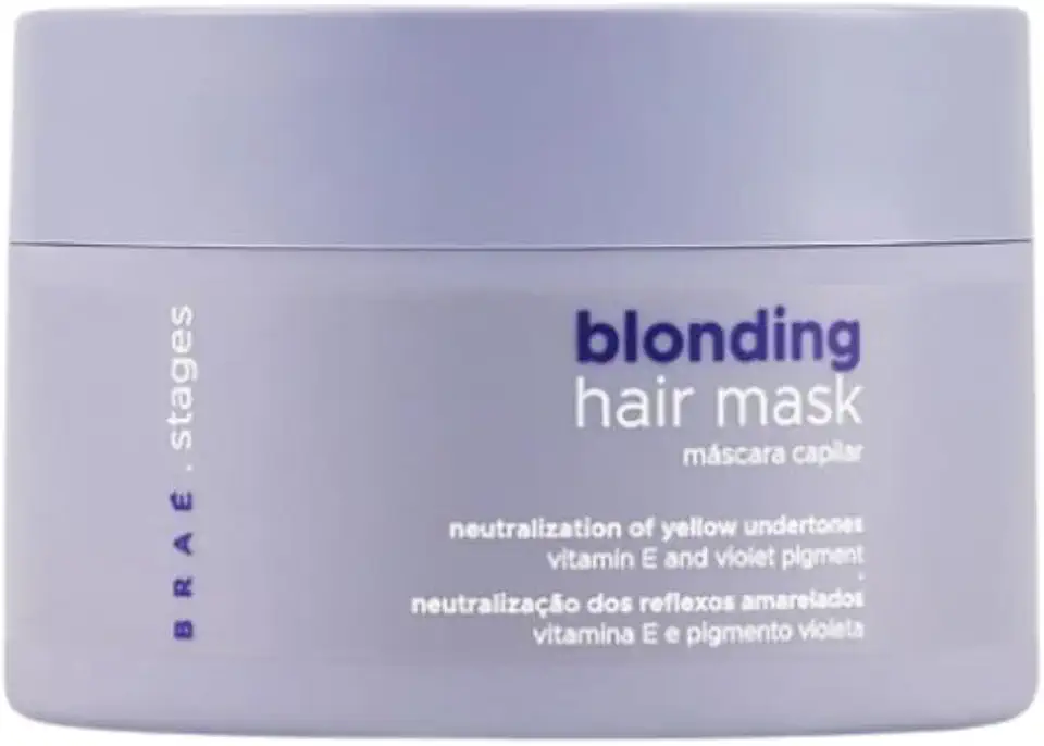 BRAÉ Stages Loiro Máscara Capilar Condicionante 200g - Hidratação Intensa, Maciez e Manutenção da Cor Loiro - Hair Mask