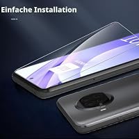 QULLOO Schutzfolie für Xiaomi Mi 10T Lite 5G, 3 Stück Displayschutzfolie mit 3 Stück Kameraschutz [9H Härte Gehärtetes Glas ][HD Klar Schutzglas][Anti-Kratzen Folie] – Ansicht 7