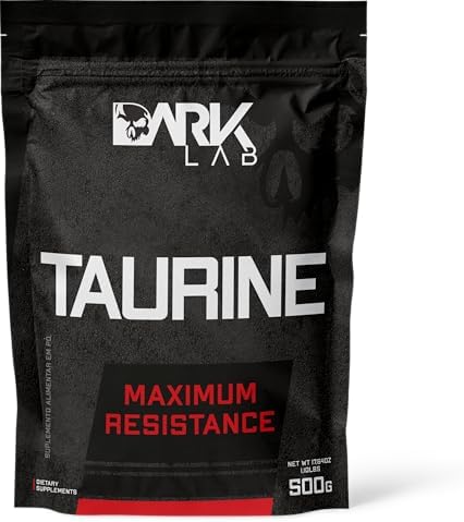 Taurina Dark Lab, Refil 500g, Manutenção de Massa Magra
