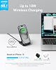 Soporte de Carga Inalámbrica Anker 313 Qi-Certificado 10W Máx | Carga Rápida para iPhone 15 / 14 / 13 / 12 / 11 / X / 8, Galaxy S23 / S22 y Más (Cable Micro-USB, Adaptador No Incluido) 4