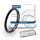 1. Questo adattatore per obiettivo della fotocamera è realizzato in lega di alluminio di alta qualità, durevole, non si deforma, è anche resistente alla corrosione e lucido. Parte nera con processo di ossidazione dura.