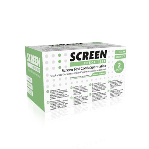 Screen Test Kit Analisi Spermatica 2 pezzi