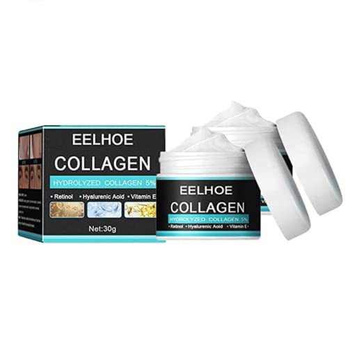 BBVP 1/2/3 pcs EELHOE Collagen Cream for Men, Men's Anti Age Wrinkle Cream, Mens Anti-Aging Wrinkle Cream Wrinkle Face Cream Hydrolyzed Collagen 5%, Collagen Men's Anti-Aging Wrinkle Creams Cover