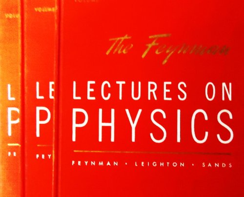 The Feynman Lectures on Physics (3 Volumes) B000TNE7Y8 Book Cover