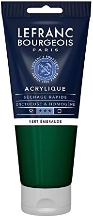 Lefranc Bourgeois 300341 fine Acrylic Paint, Highly pigmented, Good Coverage, Creamy homogeneous Texture, Age-Resistant, Non-Fading, Acrylic Paint Set - 12 Colours, Set of 20 ml Tubes