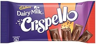Cadbury Dairy Milk Crispello Chocolate Bar, 33G [Pack of 3] - 99 Gm