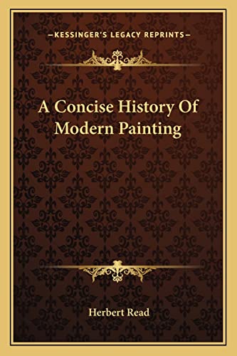 A Concise History Of Modern Painting