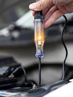 Test Light Automotive, Circuit Tester 6V-12V-24V DC Car Electrical Test Pen with Alligator Clip and Long Steel Probe, Continuity Voltage Fuse Tester for Sedan, SUV, RV and Truck — image 7
