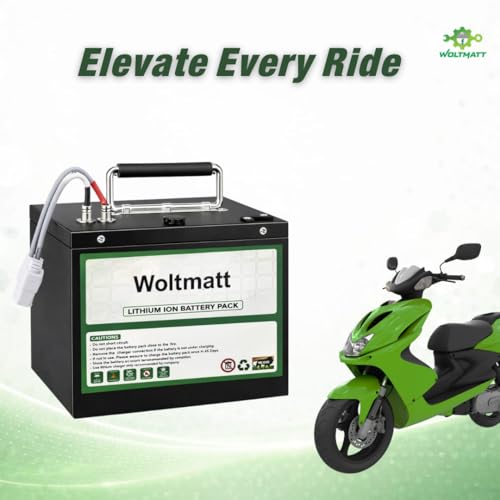 Image of 60V 32Ah Lithium-ion Battery Pack for Electric Bike, E-Bike & Electric Scooter | Lightweight, High-Performance Battery | Waterproof | Fire retardant | Compact | Detachable