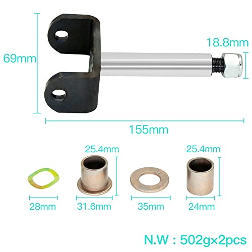Kit de réparation de goupille pour Club Car 1981-Up 1016386 1010121 - 2