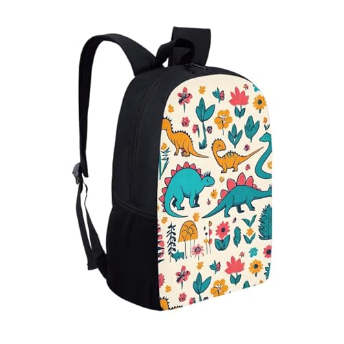JoyLamoria Cartoon Dinosaur Backpack for Kids for Boys Girls2