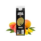 Little Mixers Mango Purée (1kg) | Real Fruit Puree for Cocktails, Desserts, and Baking | Ready-to-Use, Rich Natural Flavour