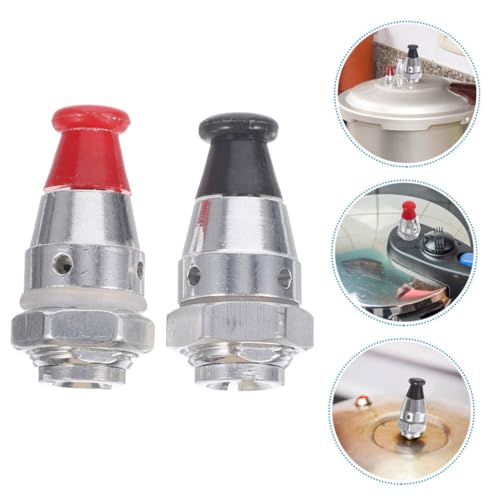 COLLBATH 6pcs Aluminum Alloy Pressure Cooker Safety Valve and Pressure Plug Replacement Parts Easy to Install Enhanced Safety Features for miniatura 7