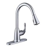 Glacier Bay Market Single-Handle Pull-Down Sprayer Kitchen Faucet in Chrome