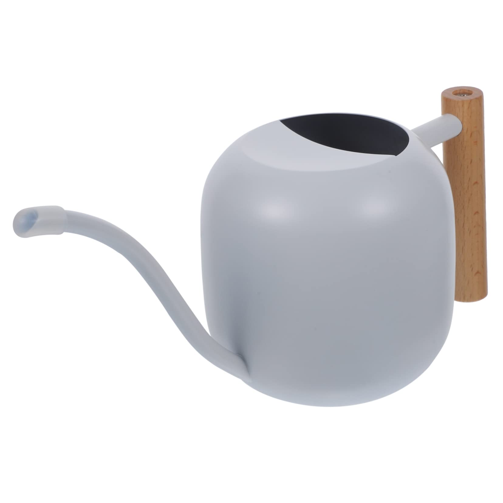 Regadera Pequeña De Largo 1.2l para Plantas Mango Ergonómico y Hervidor De Acero Inoxidable