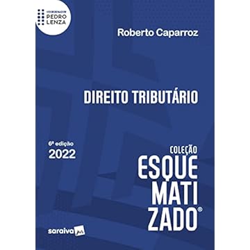 Capa do livro Direito Tributário Esquematizado - 6ª edição 2022
