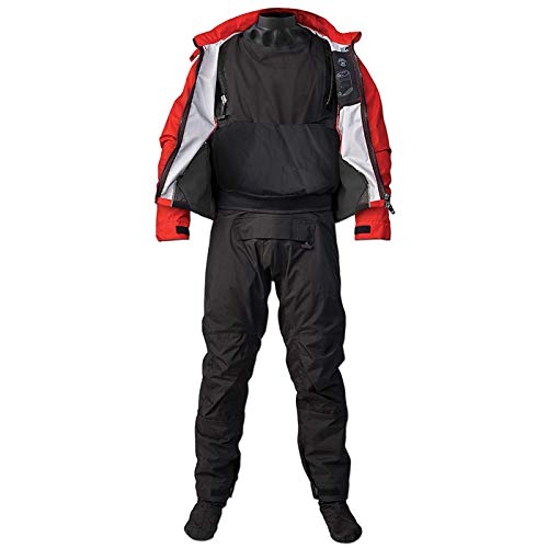 Stohlquist Waterware Shift Drysuit - Medium, Red