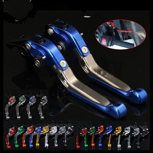 Leviers de frein pliables et extensibles pour moto GSR400 commande CNC réglable