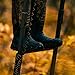 Rivers Edge Jumbo Jack 1-Man Ladder Stand, RE658, 17’1” Height, Wide Flip-Up TearTuff Mesh Seat, Jumbo Platform, Flip-Out Footrest, 2-Way Adjustable Shooting Rail