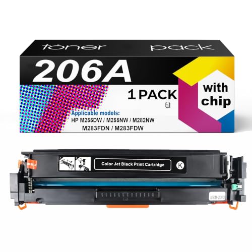 Toner 206A W2112A jaune pour imprimer les dossiers de télétravail