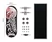 RACOFSB Pro Fingerboard 34mm Wooden Board Professional Finger Skateboard Trucks CNC Swirl Wheels (Death)