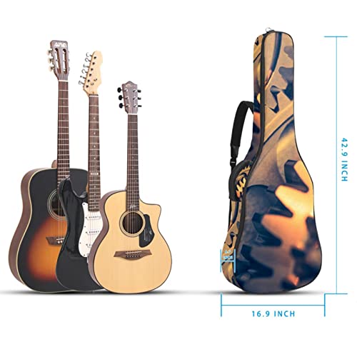 Hondank Housse de protection épaisse en éponge imperméable pour guitare acoustique, électrique, basse, guitare classique… - Les Beatles, Paul McCartney, John Lennon, RIngo Starr, George Harrison Hondank Housse de protection épaisse en éponge imperméable pour guitare acoustique, électrique, basse, guitare classique… – Image 6