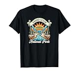 Mountains River Forest Vintage Grand Teton National Park T-Shirt