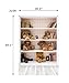AOFOTO 3x5ft White Bookshelf with Teddy Bears Photography Backdrop Vintage Books Bookcase Wood Floor Background Study Room Decor Indoor Kid Newborn Baby Boy Infant Portrait Photoshoot Studio Props
