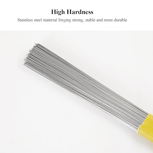 PHasz 50 Pcs Stainless Steel Spring Wire Straight Wire Diameter 1.1-1.5Mm Length 500Mm Suitable for DIY Accessories,Diameter 1.1mm