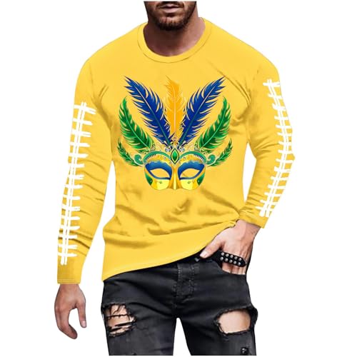 T-Shirt Manche Longue Homme Classique et Décontracté