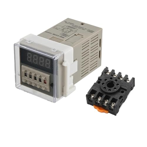 DH48J-8 8A 11A �d�q�v���Z�b�g�f�W�^���f�B�X�v���C�J�E���^�A�����[NPN�Z���T�[�A������J�E���g8�s��11�s���A�x�[�X�t��DC12V 24V AC220V(DH48J-8 AC380V)