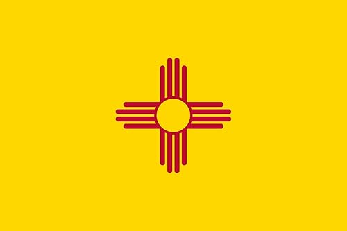 XXXL Flag New Mexico | bandera paisaje | 64.6 ft² | 64sqft | 78.7x118.1 in | 6x10ft - 100% Made in Germany - bandera exterior de larga duración