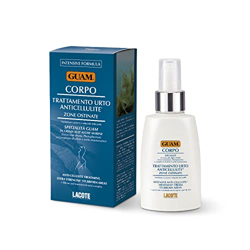 Guam Max Strength Anti Cellulite Cream for Skin Tightening - Natural Cellulite Treatment for Thighs & Buttocks - 3.37oz