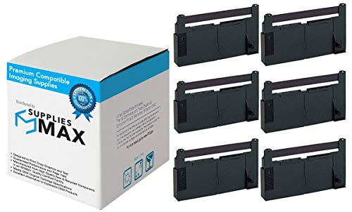 SuppliesMAX Compatible Replacement for R2226 Purple P.O.S. Printer Ribbons (6/PK) - Replacement to ERC-18P