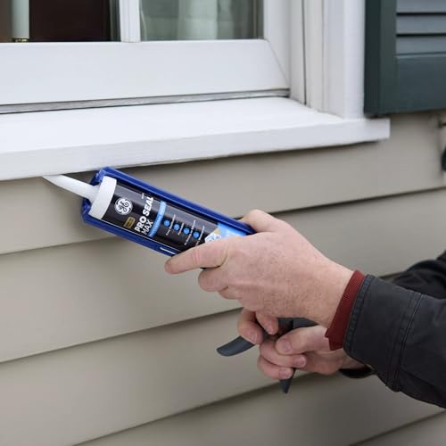 GE Pro Seal Max Window & Door, blanco, 9.5 fl oz miniatura 6