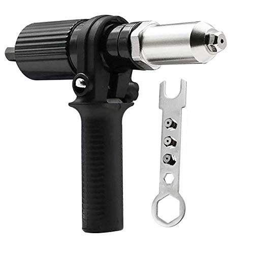 Kit adaptador de remachadora eléctrica para remachadora eléctrica, herramienta profesional de tuerca...