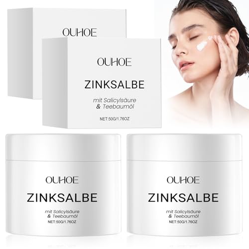2 Pièces Creme Acne Visage, Anti Bouton Visage, Creme Anti Imperfection Visage, Apaise et Hydrate les Peaux à Tendance Acnéique, pour le Visage et Les Fesses, Le Dos et Les Cuisses
