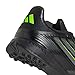 Adidas Unisex-Kids F50 League Turf, Black/Iron Metallic/Lucid Lemon, 5