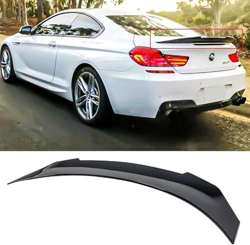 for 2012-2016 BMW F13 F06 640i 650i M6 PSM Style Glossy Black Rear Trunk Spoiler Wing
